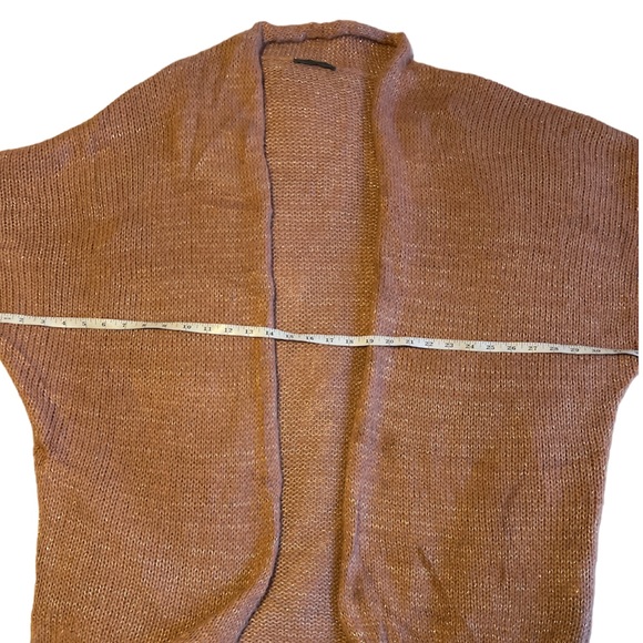 Elsamanda Dusty Rose Oversized Wrap Cardigan Women’s Size Medium - Picture 5 of 9